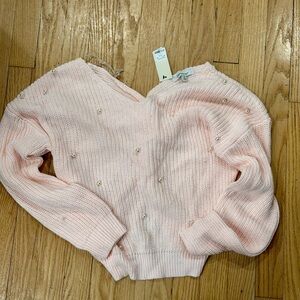Francesca's Collections Soft Pink Turtleneck Sweater